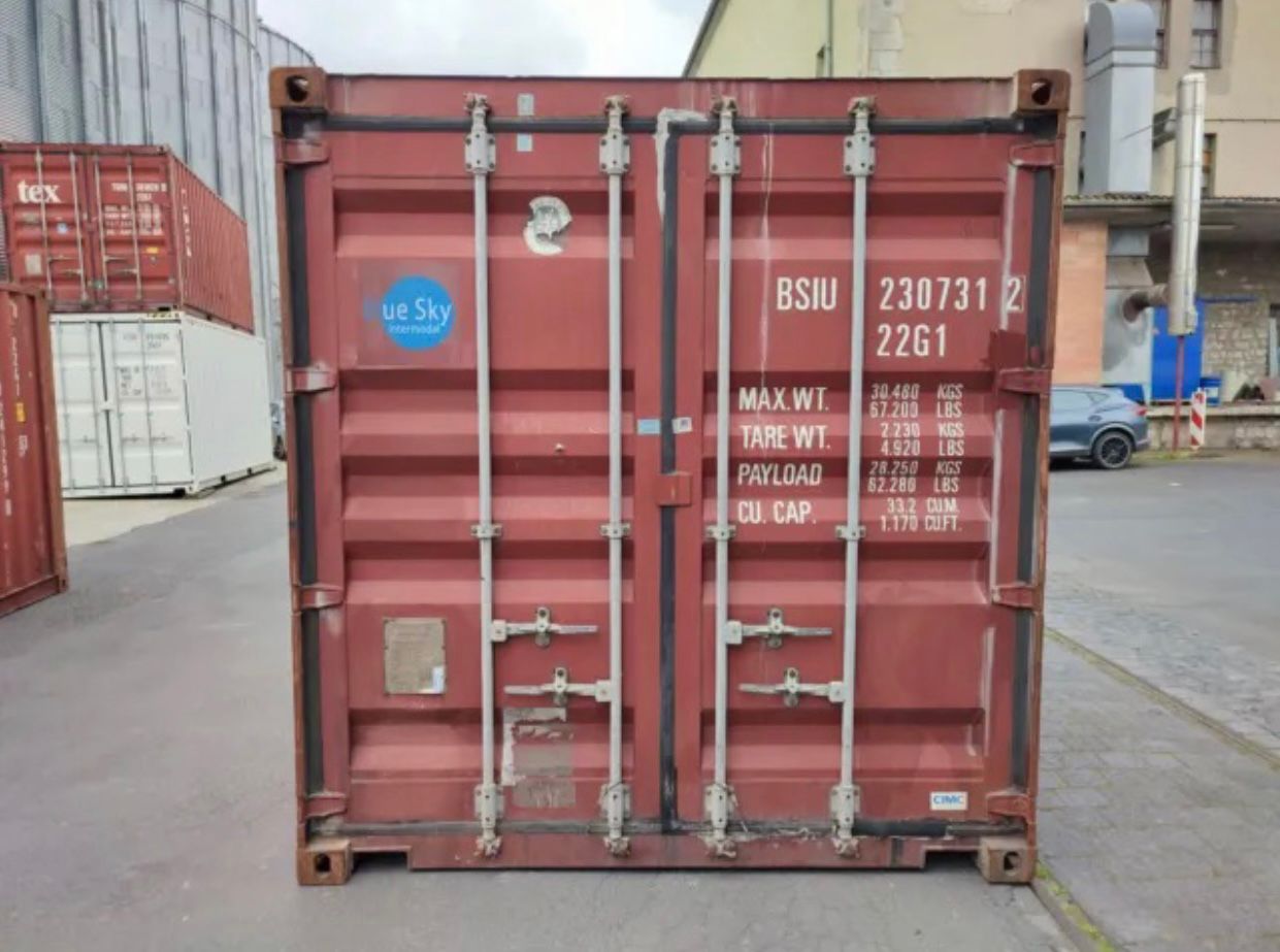 Contenedor usado de 20 pies — carga útil 500 kg, unidad 0023 – Contenedores AGRICOLA ESVA (imagen 6)