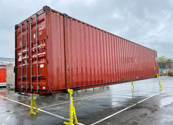 Contenedor High Cube 45 ft de Ocasión – 86 m³, Acero CORTEN y Carga 30 t – Contenedores AGRICOLA ESVA