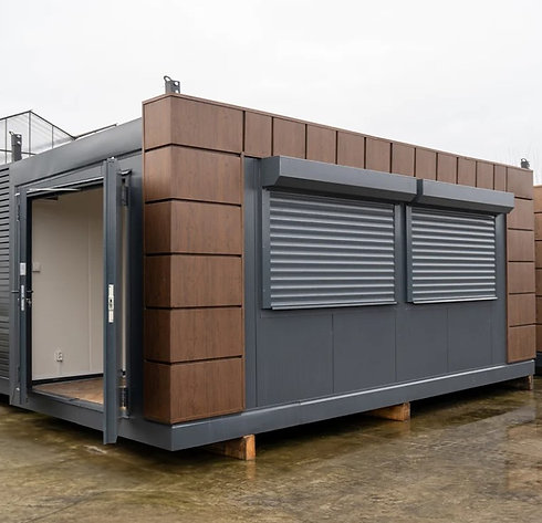 Bar Contenedor 6 × 3 m “Helsinki” – Aislado PIR, Diseño Madera y Listo para Servir – Contenedores AGRICOLA ESVA