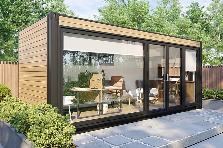 Oficina Contenedor Prefabricada 13,2 m² – Diseño Sostenible, Aislada y Llave en Mano – Contenedores AGRICOLA ESVA (imagen 5)