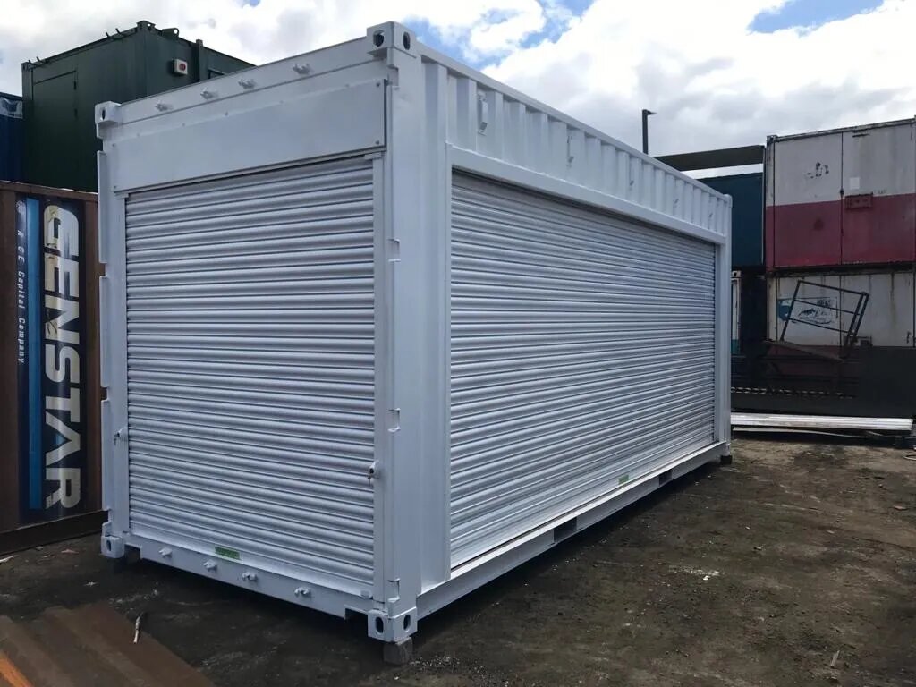 Contenedor de transporte de 20 × 8 pies con persiana enrollable – Contenedores AGRICOLA ESVA (imagen 5)