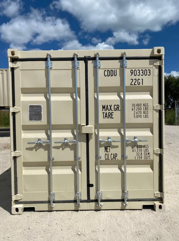 Contenedor maritimo de 10 pies – nuevo blanco – Contenedores AGRICOLA ESVA
