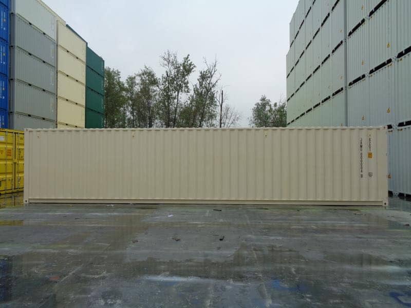 Contenedor marítimo de 40 pies beige – nuevo – Contenedores AGRICOLA ESVA (foto 3)