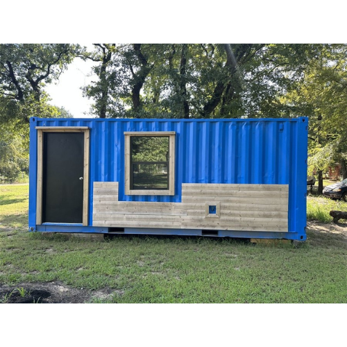 Casa contenedor azul hermoso, nuevo – Hábitat AGRICOLA ESVA