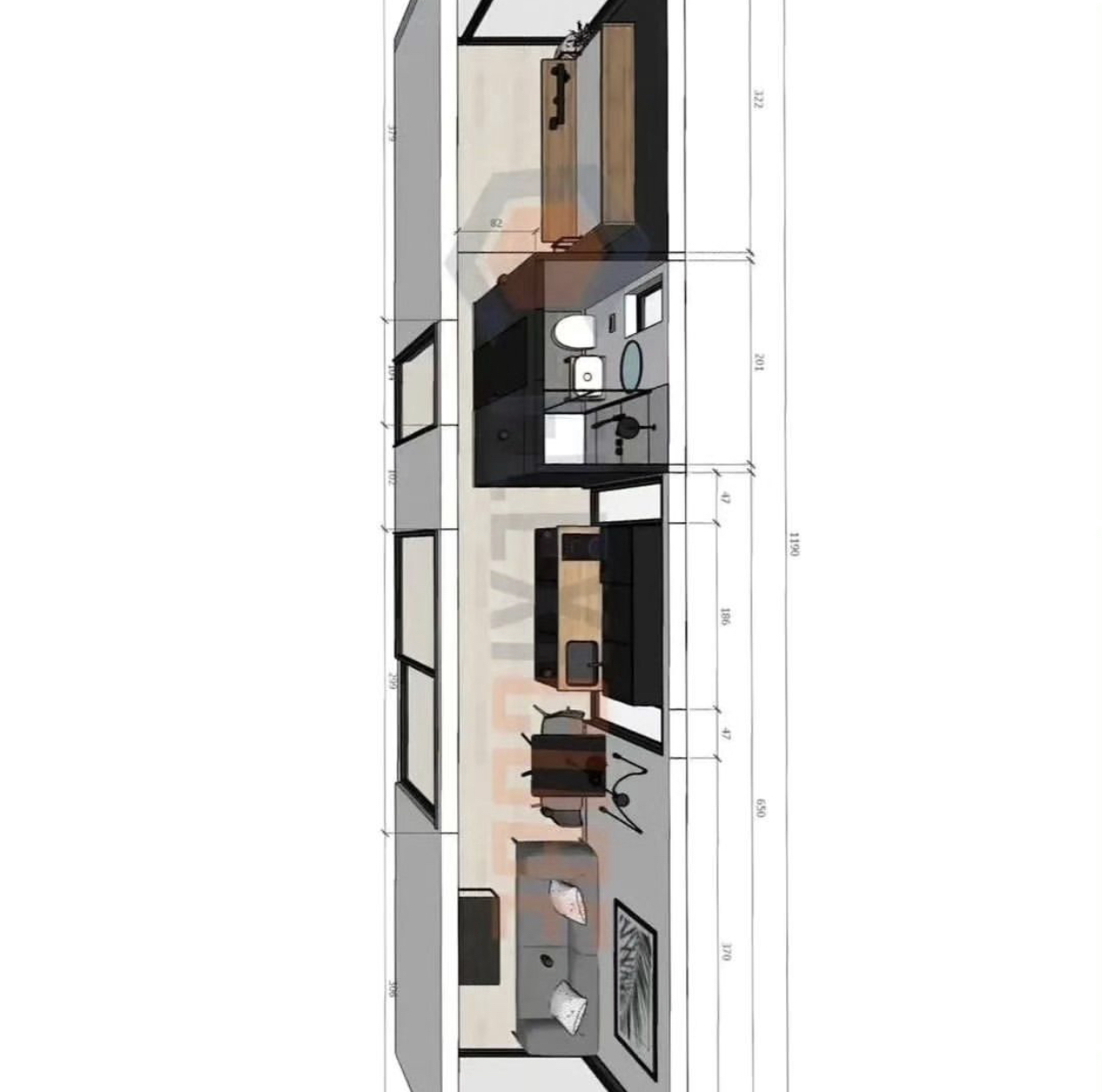 Casa Cristal Con Contenedor De 40 Pies – Hábitat AGRICOLA ESVA (foto 3)