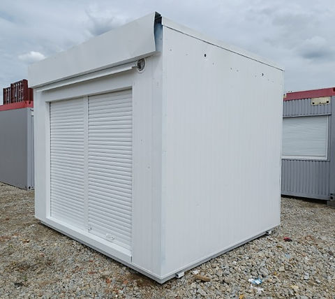 Contenedor Comercial 300×350 Con Persianas Frontales Divididas + Puerta Trasera – Hábitat AGRICOLA ESVA (foto 2)