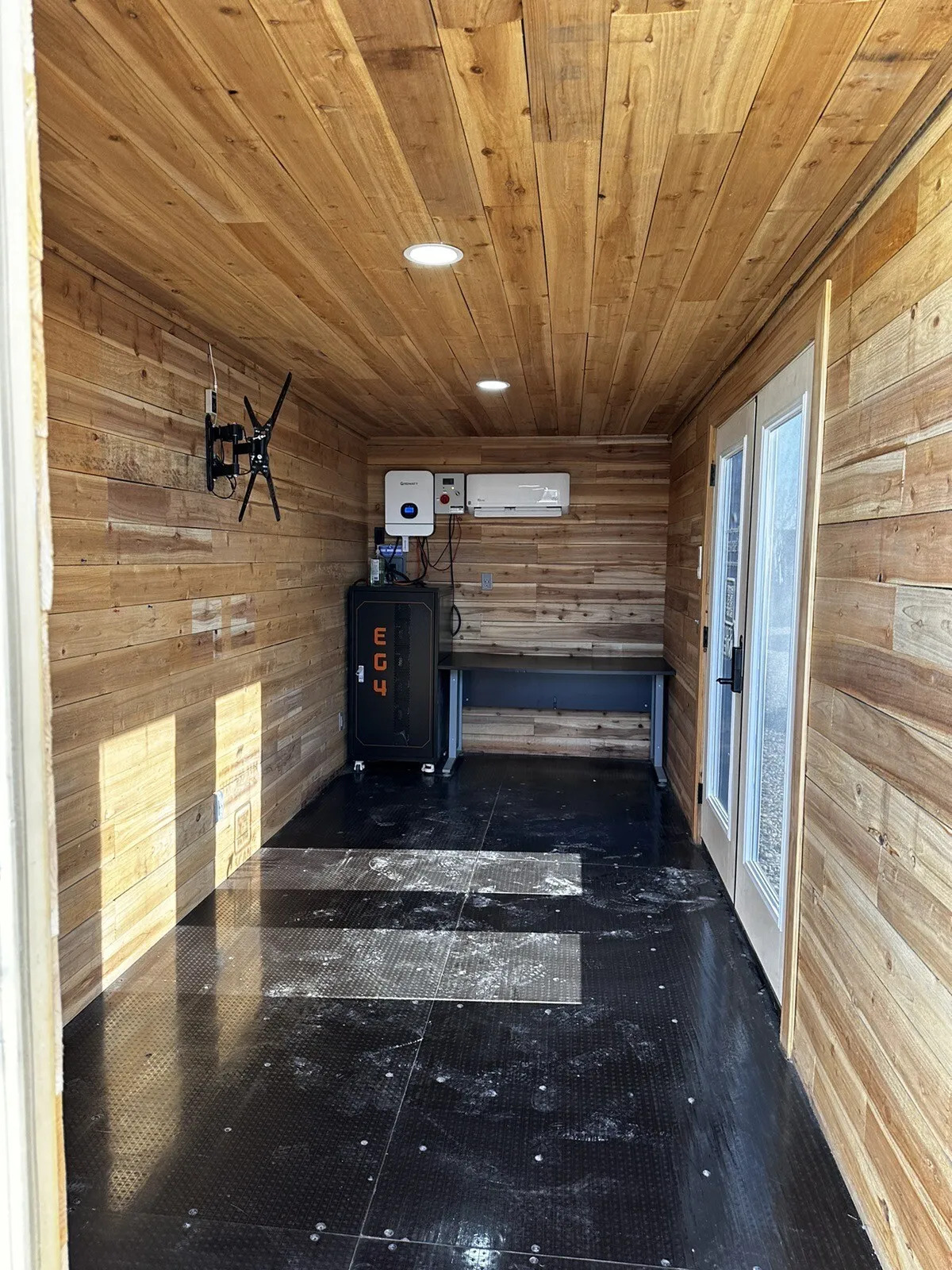 Contenedor de 20 pies Oficina Solar Off Grid – Hábitat AGRICOLA ESVA (foto 3)
