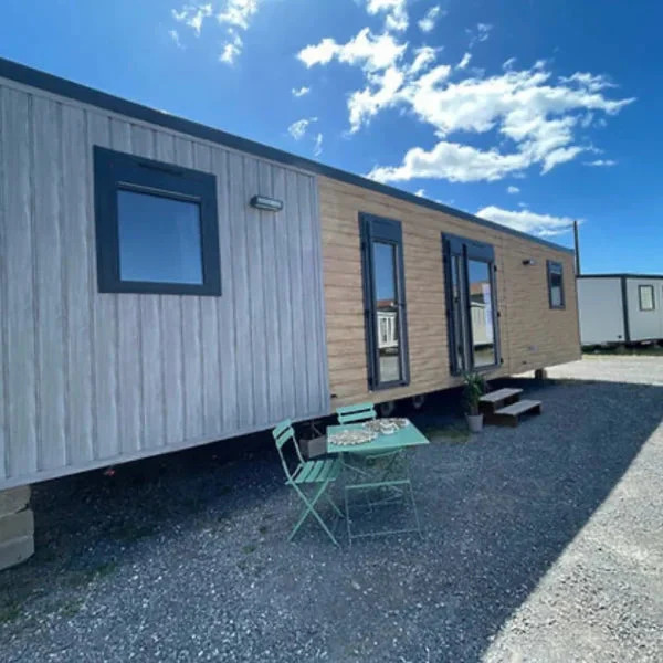 Mobil Home Louisiana Ponant (40M2) 3 DORMITORIOS – Hábitat AGRICOLA ESVA