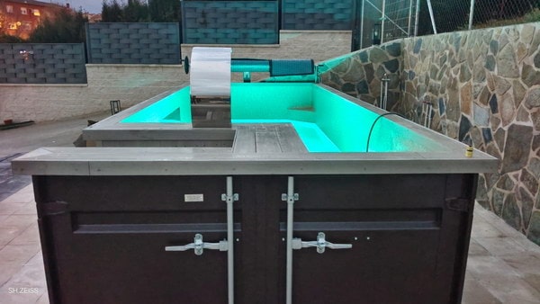 contenedor de 20 pies transformado en piscina – Piscinas AGRICOLA ESVA (imagen 10)