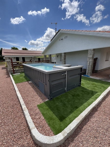 Piscina container modelo Lanzarote – Piscinas AGRICOLA ESVA (foto 6)