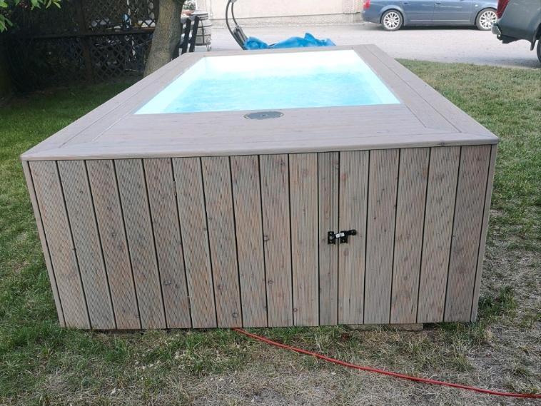 PISCINA CONTENEDOR CON REVESTIMIENTO DE MADERA – Piscinas AGRICOLA ESVA (foto 4)