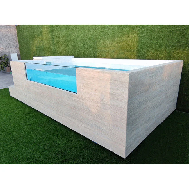 PISCINA ELEVADA ACERO RÍGIDO ILU PRO 230 – Piscinas AGRICOLA ESVA (imagen 5)