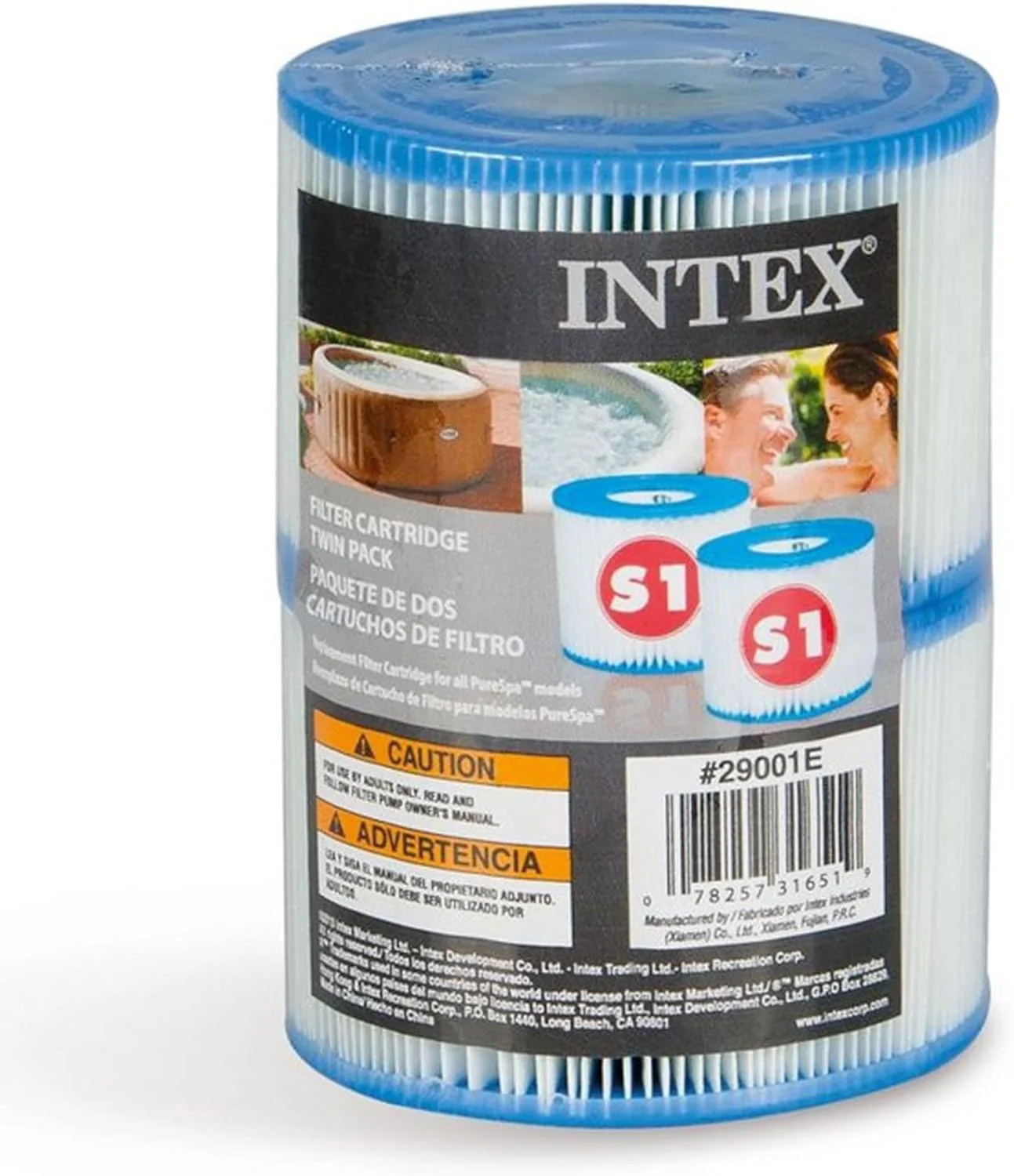 Intex PureSpa Deluxe Madera Gris 85″ x 25″ – Piscinas AGRICOLA ESVA (foto 5)