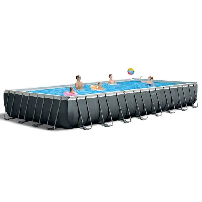 Kit de piscina tubular desmontable Intex Ultra XTR - 975 x 488 x 132 cm - Rectangular (Filtro de arena + Accesorios) - 26374GN – Piscinas AGRICOLA ESVA (foto 3)