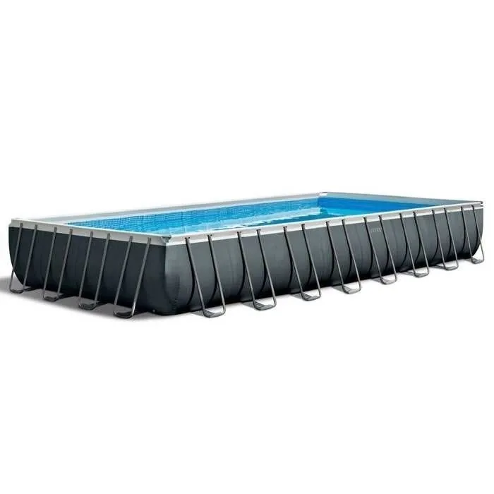 Kit de piscina desmontable tubular Intex Ultra XTR - 975 x 488 x 132 cm - Rectangular (Filtro de arena) + Limpiador de piscinas robótico Intex – Piscinas AGRICOLA ESVA (imagen 5)