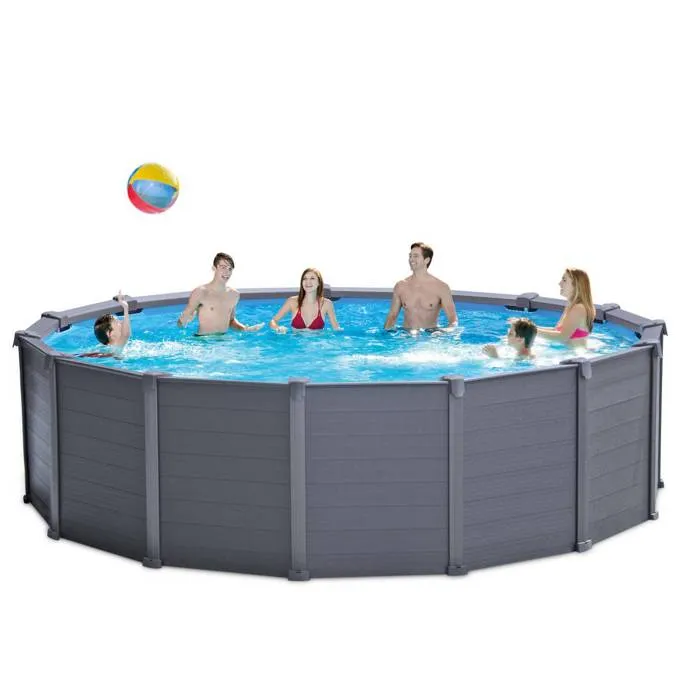Kit de piscina de grafito de 4,78 x 1,24 m - Intex – Piscinas AGRICOLA ESVA (imagen 5)