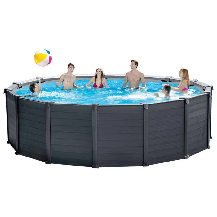 Kit de piscina de grafito de 4,78 x 1,24 m - Intex – Piscinas AGRICOLA ESVA (imagen 6)