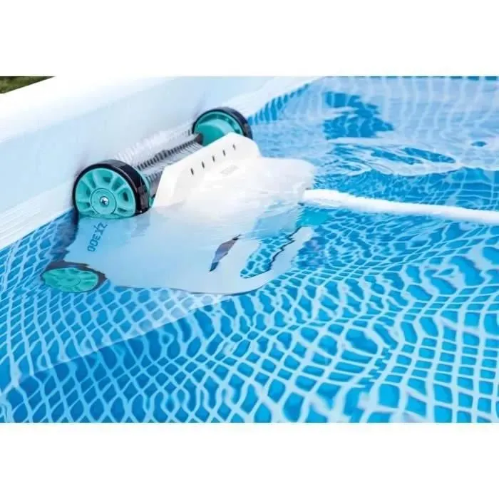 Kit de piscina desmontable tubular Intex Ultra XTR - 732 x 366 x 132 cm - Rectangular (Filtro de arena) + Limpiador de piscinas robótico Intex – Piscinas AGRICOLA ESVA (foto 5)