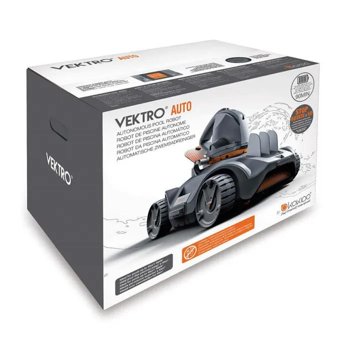 Robot recargable Kokido VEKTRO AUTO para piscinas de hasta 45 m² – Piscinas AGRICOLA ESVA (foto 4)