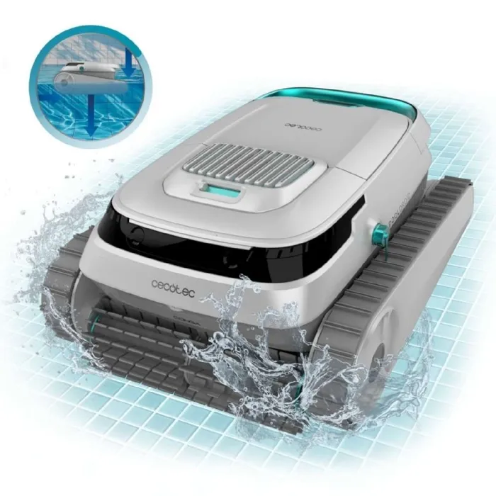 Limpiador robótico de piscinas Cecotec Conga Pooldroid 5000 TotalClean Pearl: limpia el fondo, las paredes y la línea de flotación. – Piscinas AGRICOLA ESVA (imagen 7)