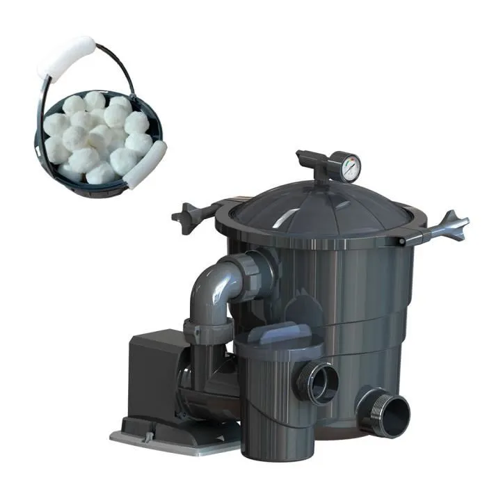 Sistema de filtración por bolas Filter Max - POOLEX - 6,8 m³/h - para piscinas de hasta 42 m³ – Piscinas AGRICOLA ESVA