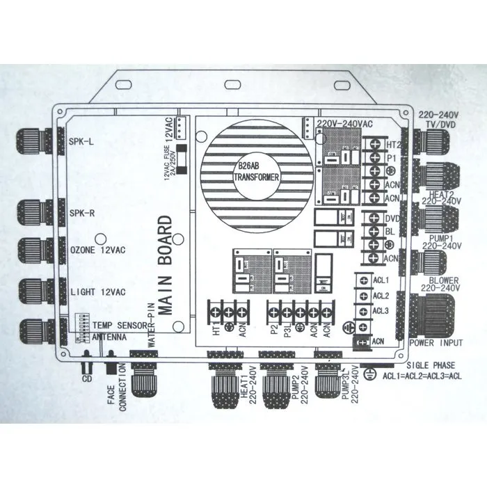 Unidad de control electrónico KL8-3 (2 bombas) - Ethink – Piscinas AGRICOLA ESVA (foto 2)