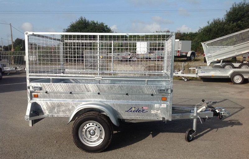 Remolque Lider de alta resistencia con 4 frenos – 750 kg de peso bruto vehicular – 200 x 134 cm – 1 eje – Piscinas AGRICOLA ESVA (foto 2)