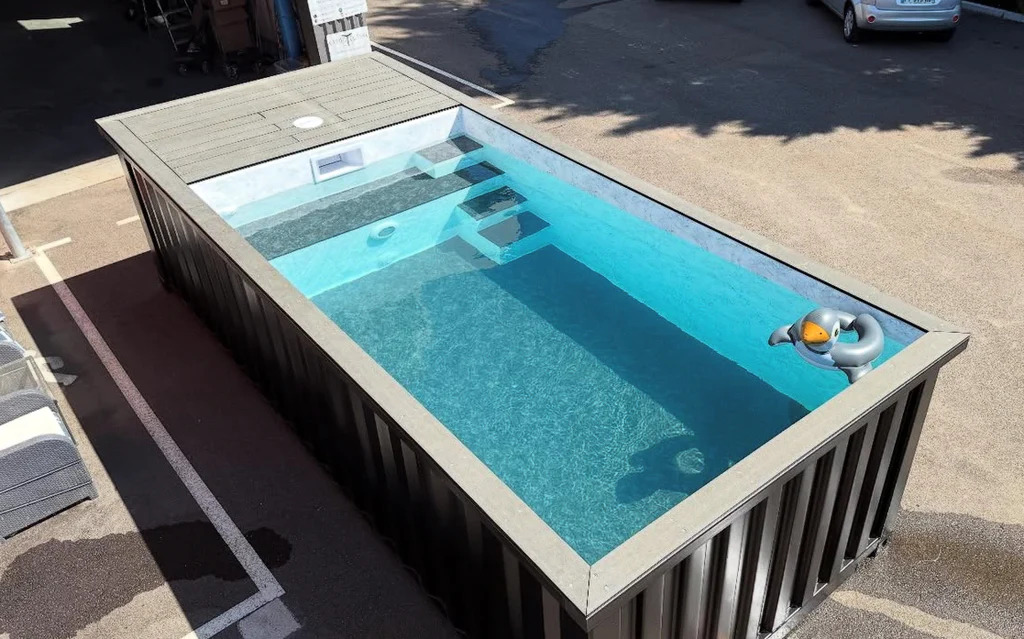 Piscina contenedor de 6 m — modelo 0061 – Piscinas AGRICOLA ESVA
