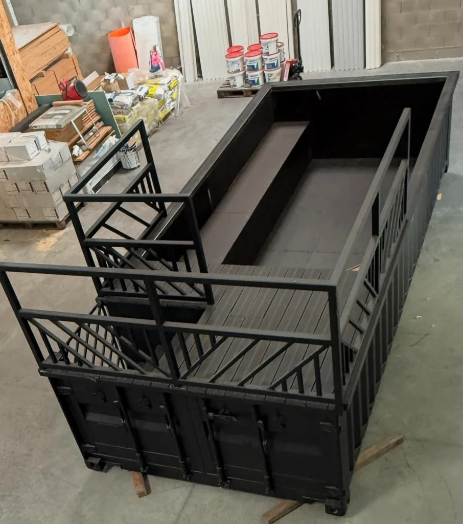 Piscina contenedor de 20 pies — modelo 0063 – Piscinas AGRICOLA ESVA (imagen 5)
