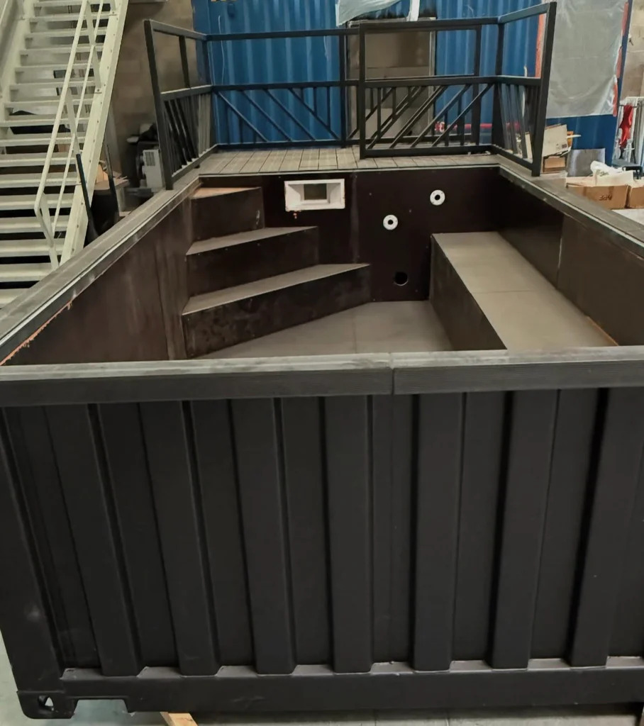 Piscina contenedor de 20 pies — modelo 0063 – Piscinas AGRICOLA ESVA (foto 3)