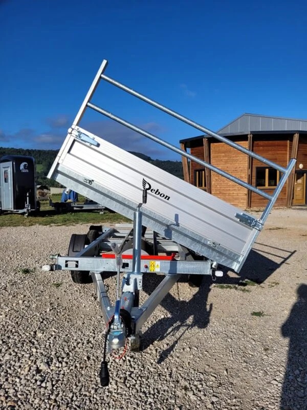Volquete hidráulico Lider 39600, 256 × 148 cm, carga útil 2.600 kg – AGRICOLA ESVA