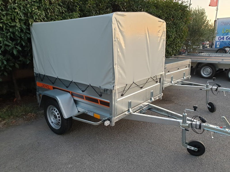 Remolque de equipaje New Boro Niewiadow BO717, 750 kg de peso bruto – AGRICOLA ESVA