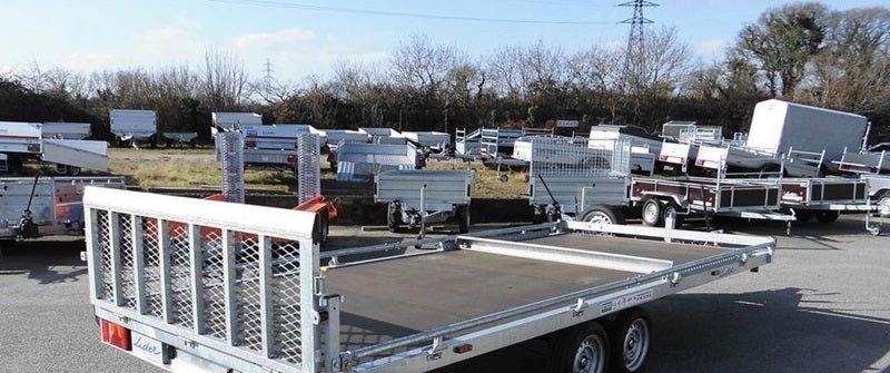Remolque de plataforma LIDER con ruedas debajo – PTAC: 3500 kg – 2 ejes con freno – 506 x 215 cm – AGRICOLA ESVA (imagen 8)