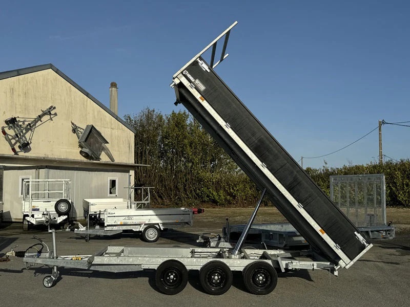 Remolque de tres volquetes 3×1800 kg 3,5 t – AGRICOLA ESVA