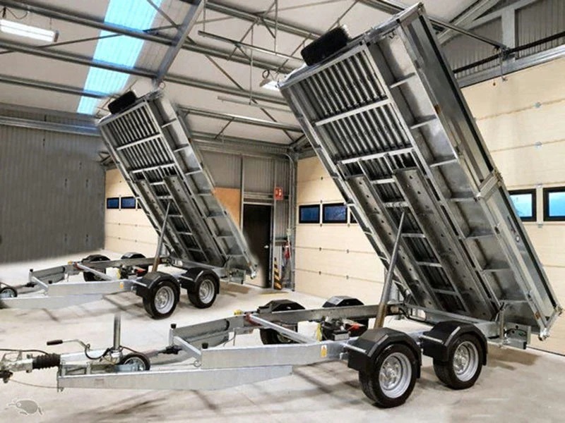 Remolque volquete Indespension de 2 ejes – PTAC 2700 kg – AGRICOLA ESVA