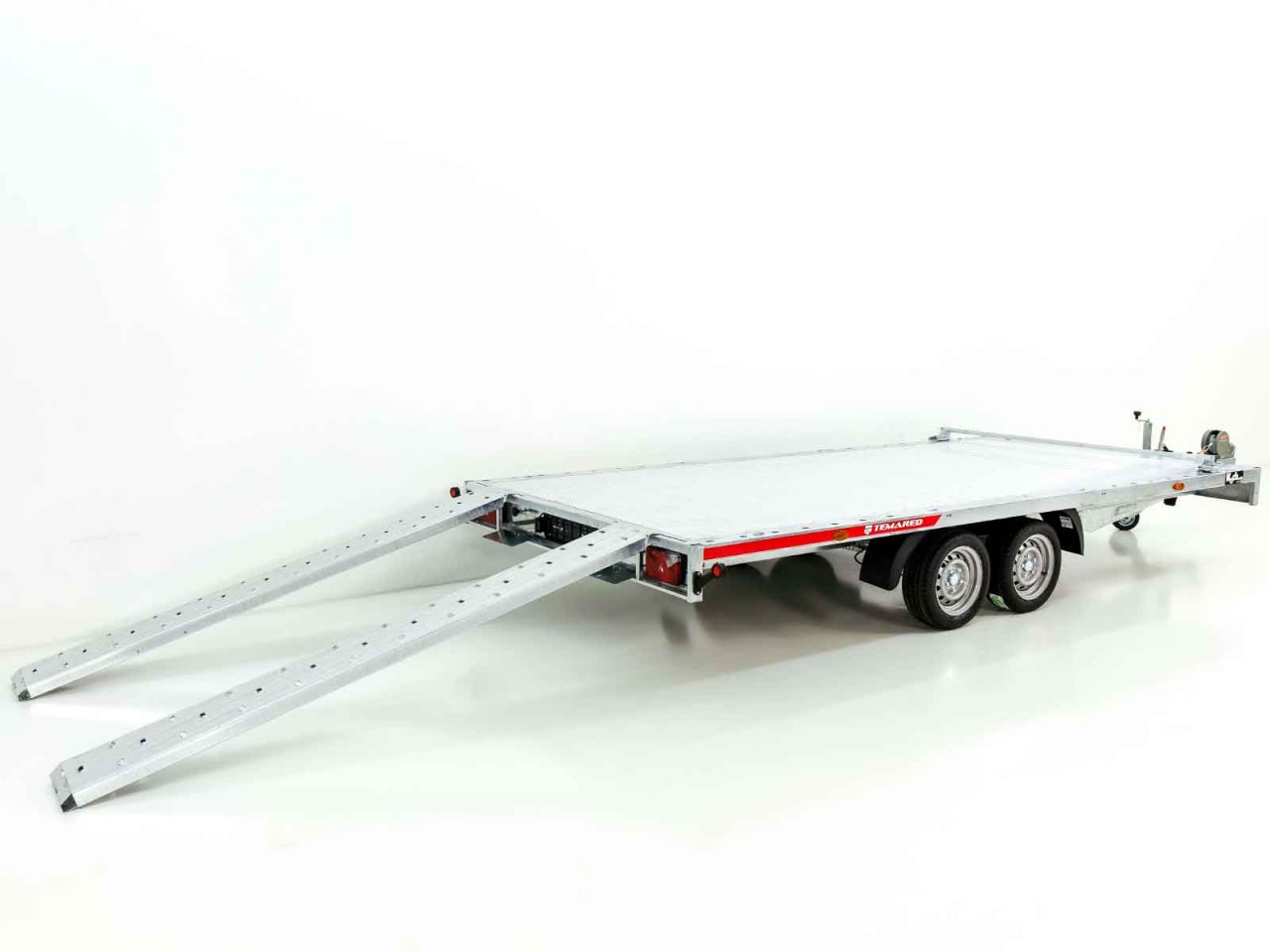 Remolque coche temared CARLU 4521-S suelo aluminio 215x450cm 3.5t-Nuevo – AGRICOLA ESVA