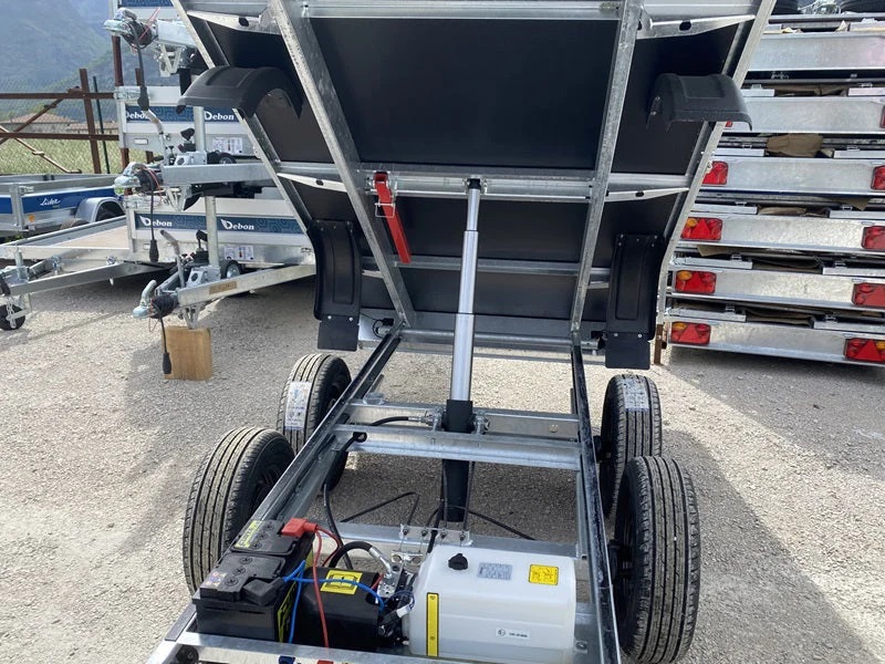 Remolque volquete hidráulico Debon PW 1.2 LUX, 306 × 155 cm, 2.000 kg MMA – AGRICOLA ESVA (foto 2)